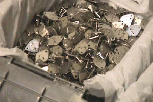 Electroless Nickel Plated Electronic Components.